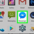 Stoor beelde op facebook messenger vir android