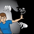 Afkomen van angs vir gepraat en het paranormale