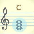 Speel akkoorde op die klavier