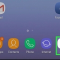 Versteek toepassings op 'n samsung galaxy