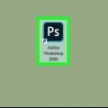 Maak lêers in photoshop oop