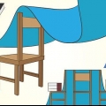 Binne maak 'n tent