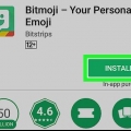 Gebruik bitmoji op facebook
