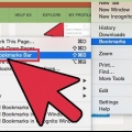 Wys boekmerke in chrome