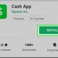 Gebruik cash app op android