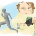 Hardloop die 1500 meter vinniger