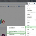 Verwyder die vra toolbar van google chrome