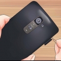 Verwyder die battery van 'n lg g2