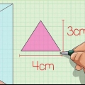 Bereken die volume van 'n driehoekige prisma