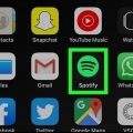 Vee spotify se waglys op iphone of ipad uit