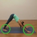 Doen die joga duif houding