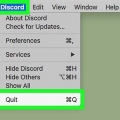 Verwyder discord op 'n rekenaar of mac