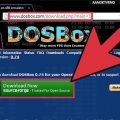 Gebruik dosbox