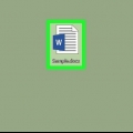 Sny 'n prent in word