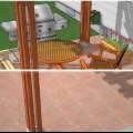 Verf 'n beton patio