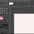 Teken 'n sirkel in gimp