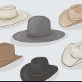 Vorm 'n cowboyhoed