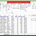 Skep 'n databasis vanaf 'n excel-sigblad