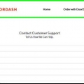 Vee 'n doordash-rekening uit