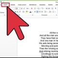 Skep jou eie kop- of voetskrif in word