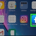 Soek 'n facebook-url op 'n iphone of ipad