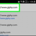 Stoor 'n gif op android
