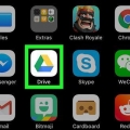 Laai 'n google drive-kaart op iphone of ipad af
