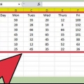 Skep 'n grafiek in excel