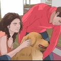 Een hond correct optillen