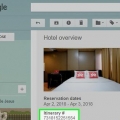 Kanselleer 'n hotelbespreking op expedia