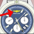 Herken 'n replika breitling-horlosie