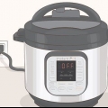 'N instant pot op hoë druk instel