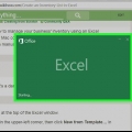 Skep 'n voorraadlys in excel