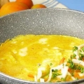 Draai 'n omelet om