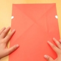 Vou 'n origami-hart
