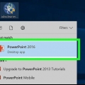 Stoor 'n powerpoint-aanbieding as 'n video