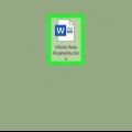 Voeg 'n stippellyn in word in