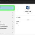 Voeg 'n tabel in word in