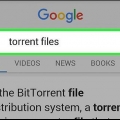 Laai 'n torrent af op android