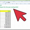 Skep 'n tendensontleding in excel
