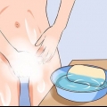 Invoeging van 'n vaginale setpil