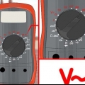 Gebruik 'n voltmeter