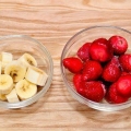 Maak 'n vrugte-jogurt-smoothie