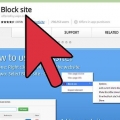 Blokkeer 'n webwerf in google chrome