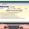Een zwitserse bankrekening oopgemaak