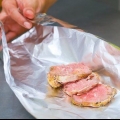 Entrecote opwarmen