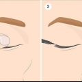 Die toepassing van oogomlyner op oorhangende ooglede: maklike make-up wenke