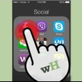 Vee facebook-boodskappe van 'n iphone uit