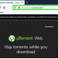 Laai flieks af met utorrent