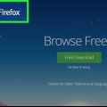 Installeer firefox